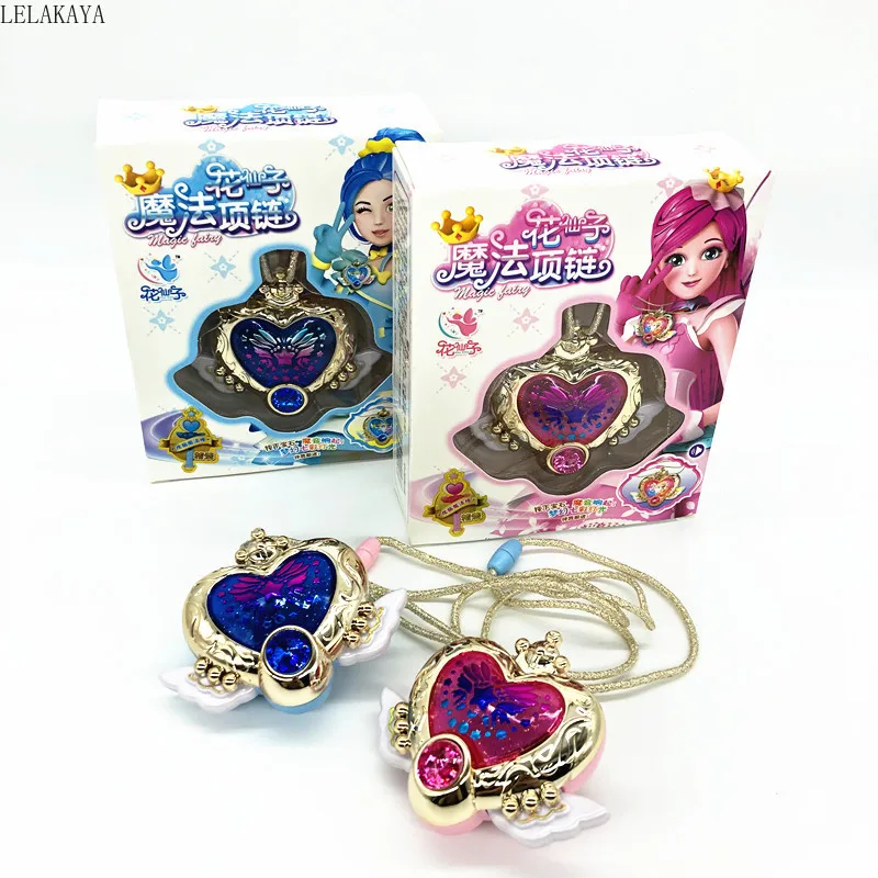 Волшебное LED сердце любовь светящееся ожерелье с красочным светильник фигурка