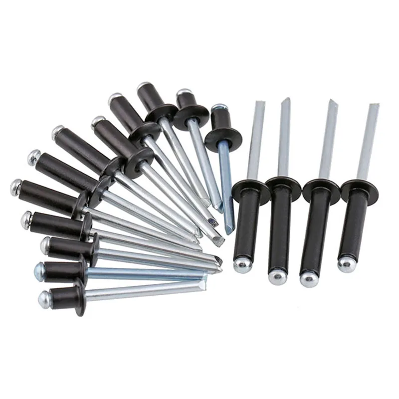 Aluminium dome round head pop open hollow pull blind rivets decoration nail