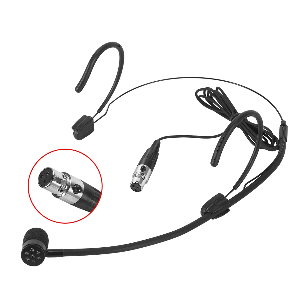 Fone de Ouvido Microfone para Akg Samson sem Fio Iiimymic Preto Mini Ta3f Conector Pro Concerto Corpo-pacote Transmissor 3pin Xlr - Image 2