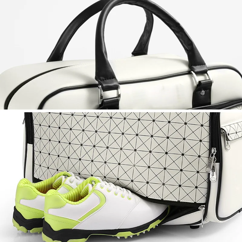 Сумка для одежды для гольфа, водонепроницаемая сумка для одежды, полиуретановая большая емкость, независимая сумка для обуви, 2-way zipper THJ99