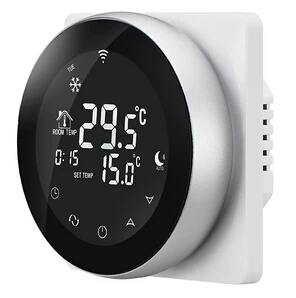 TGR87B-WIFI-WPB.SL Beok TGR87 wifi газовый котел сенсорный экран комнатный термостат Еженедельный программируемый умный регулятор температуры - Цвет: TGR87B-WIFI-WPB.SL