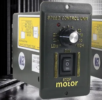 

220V AC Speed Governor Motor Controller Speed Regulator CW CCW Rotation Switch Speed Dual Control 6W to 250W