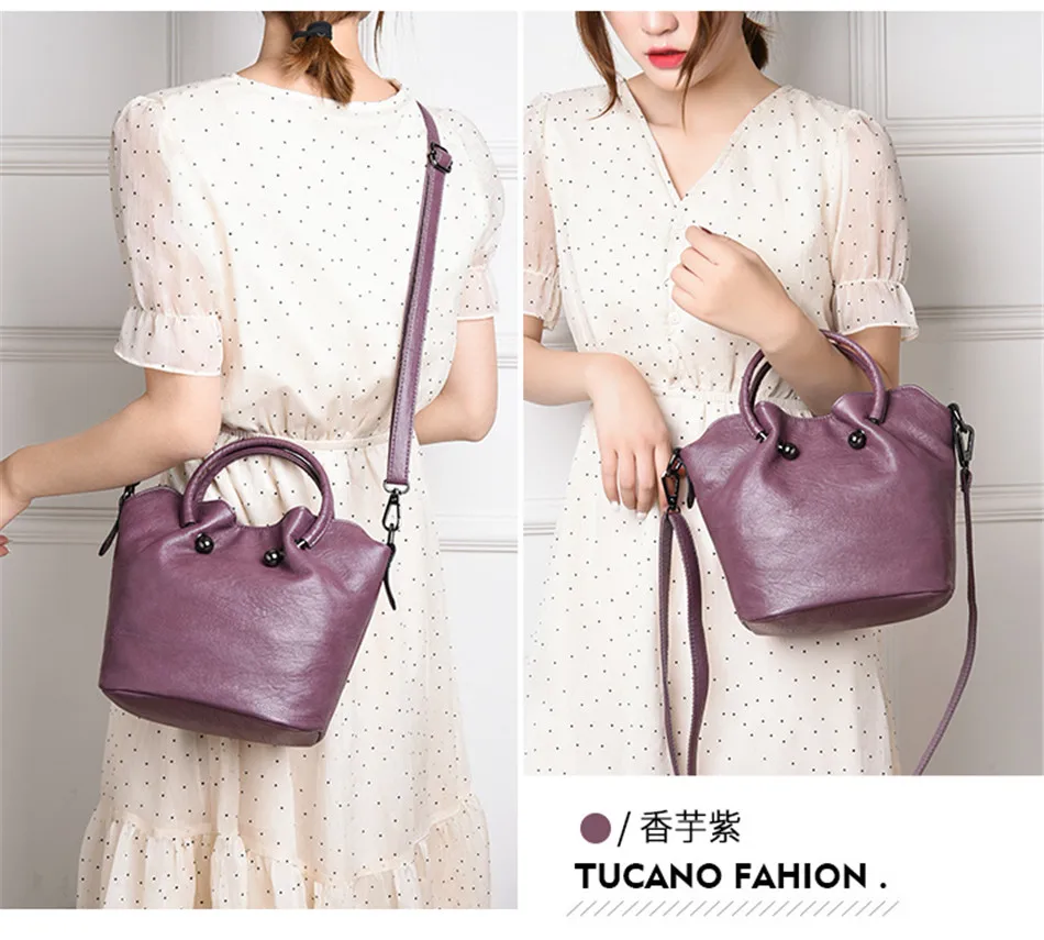 Для женщин сумка Для женщин кожа Сумки стильный с металлической ручкой-кольцом Роскошные брендовые сумки через плечо сумки-шопперы для леди мешок отдыха Sac a Main