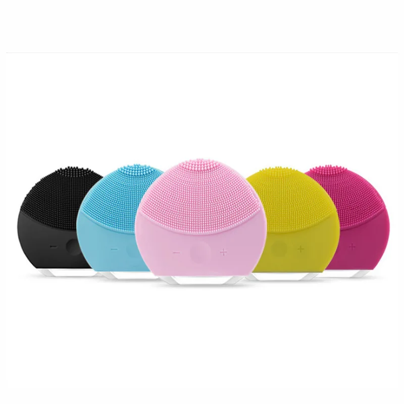 Ультразвуковая электрическая Очищающая щетка для лица мытья вибрация средство