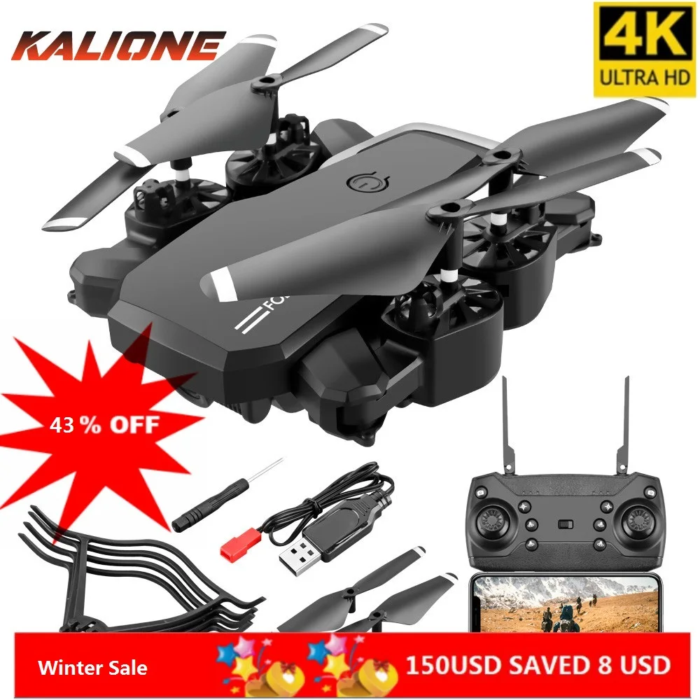 Modo de Retenção Fpv com Grande Drone hd Câmera Wifi Angular Drones Alta Braço Dobrável rc Quadcopter Siga Dron 1080p 2019 Lf609 4 k