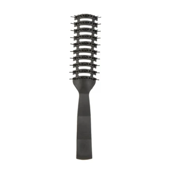 

Anti-static Hair Comb Half Round Hair Styling Brushes Black