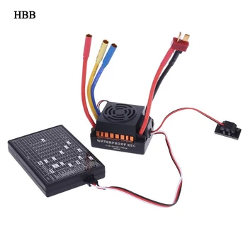 

Brushless Motor 1/10, 60A Waterproof ESC Electric Speed Controller for RC Part Accessory