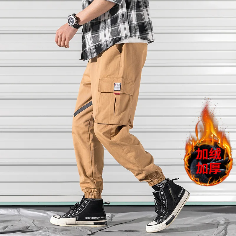 

2019 Hk105 plus Velvet Japanese-style Rolling Door Large Size Leather Strap Decoration Bib Overall M-5x Hk110