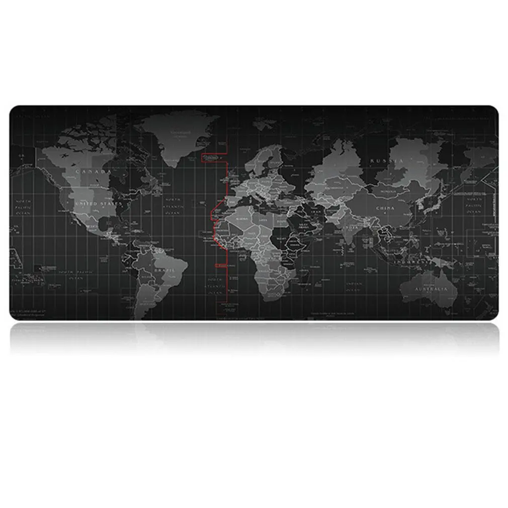 

World Map Mouse Pad Gaming Large Mousepad Gamer Big Computer Mouse Mat Office Desk Mat Keyboard Pad Mause Pad for Game