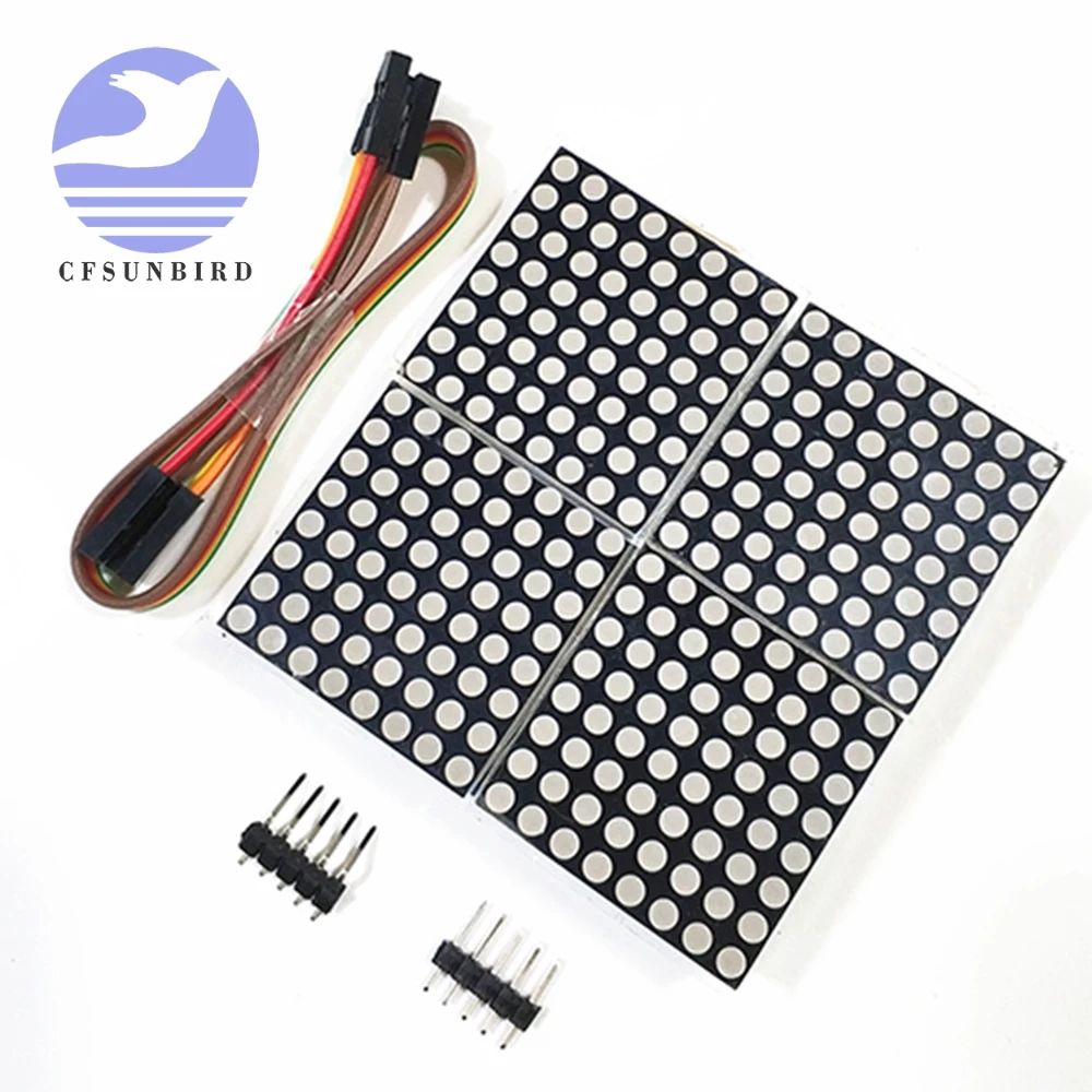 MAX7219 точечный матричный модуль микроконтроллер модуль DIY KIT MCU светодиодный дисплей модуль управления Комплект