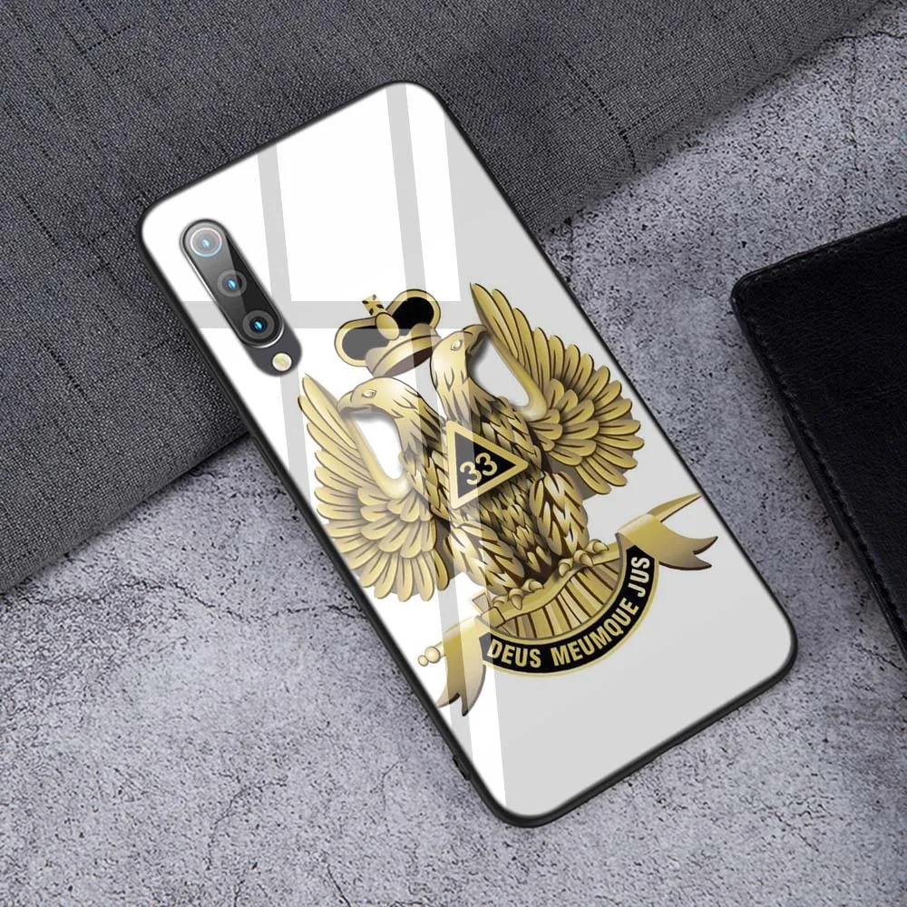 Россия герб двуглавый орел закаленное стекло мягкий чехол для Xiaomi Redmi Note 5 6 7 Pro mi A1 A2 8 Lite 9 F1 - Цвет: TG16