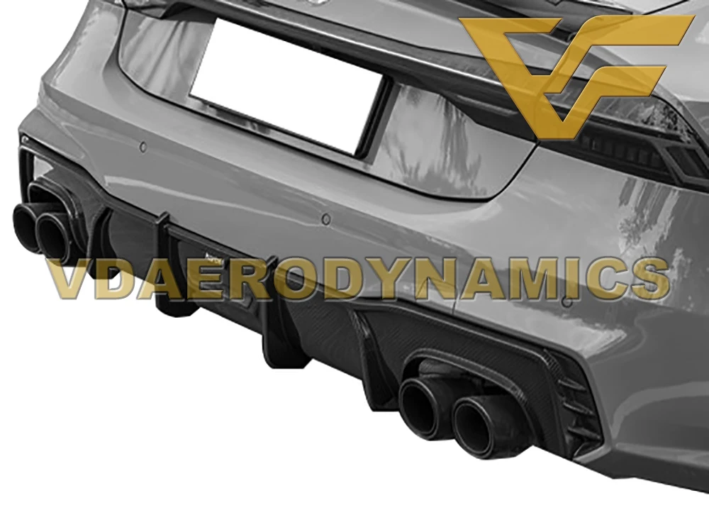 Подходит для 11-14 A7 15-18 19-20 Audi A7 S7 Sline VAD-K из углеродного волокна передний задний диффузор для губ Бампер Комплект-8 видов стилей на выбор - Цвет: 19-20 S7 Rear