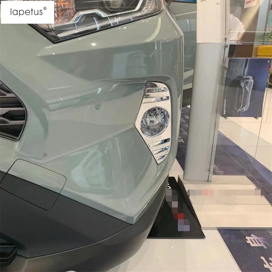 Аксессуары Lapetus подходят для TOYOTA RAV4 RAV 4 ABS передняя головка противотуманная фара декоративная молдинг крышка отделка