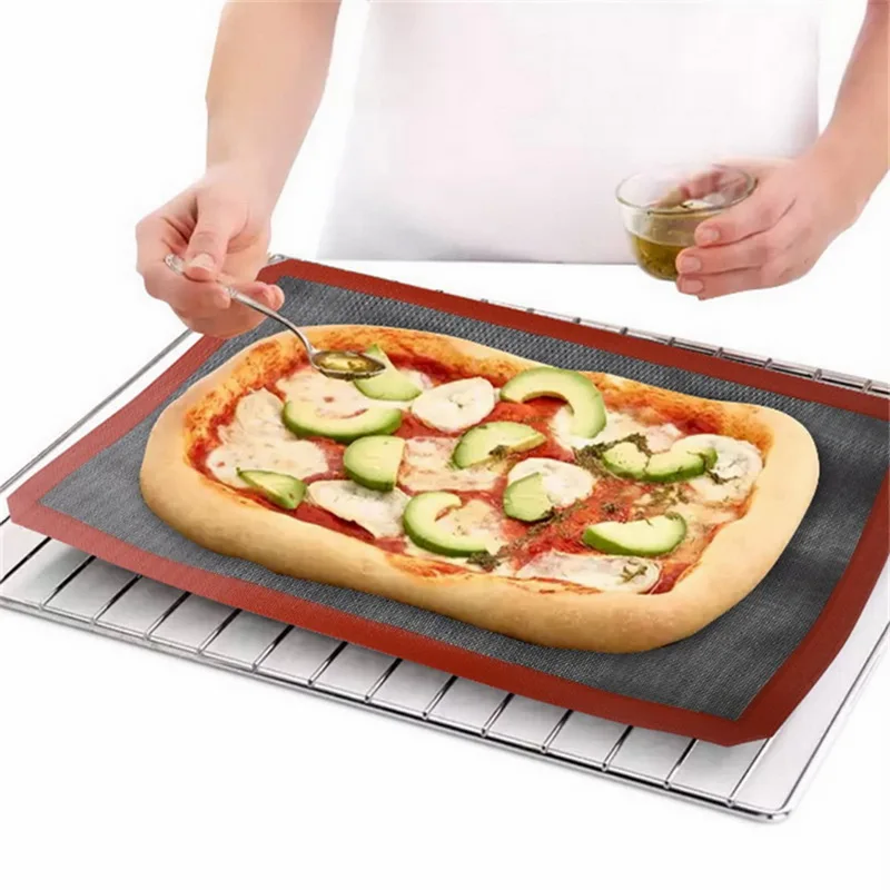 Ccdes Tapis de cuisson en silicone, Feuille de cuisson en silicone, Tapis  de cuisson en silicone antiadhésif Four à pâtisserie Liner Macaron Cake  Cookie Sheet Cuisine à la maison 