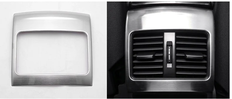 C 1PCS Для Mercedes Benz A B GLA CLA класс C117 W117 W176 W246 A180 ABS задний ряд декоративная накладка для вентиляционного отверстия кондиционера аксессуары - Название цвета: C 1PCS