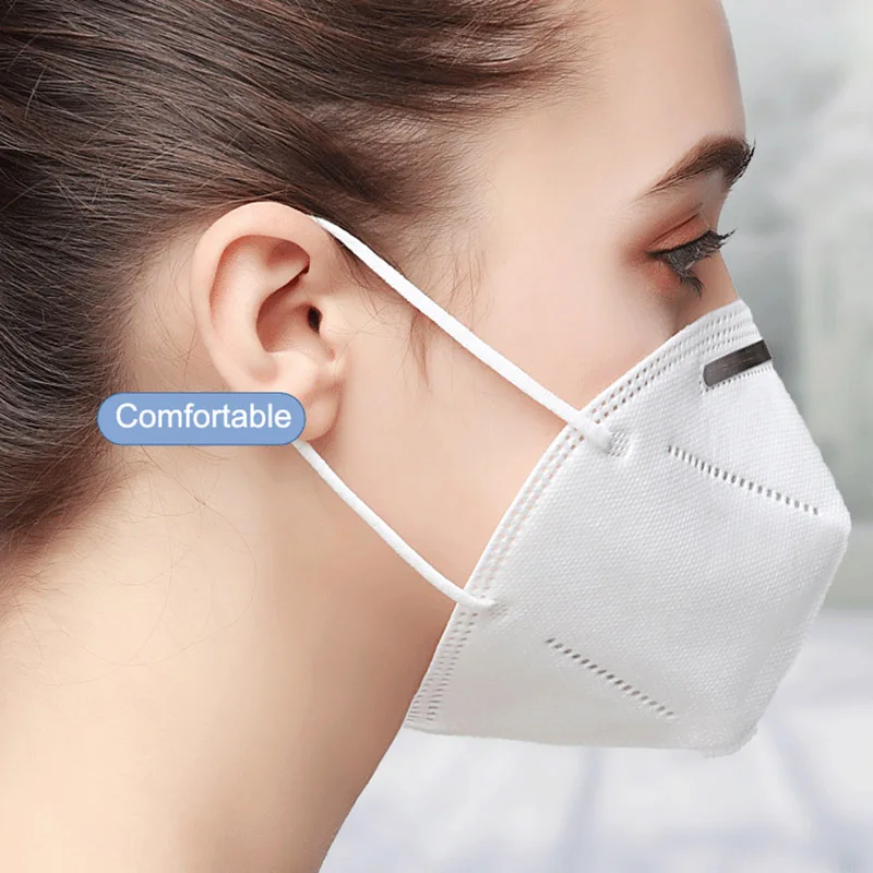 Маска FFP2 KN95 маска для лица с изображением рта Антибактериальная KN95mask Мягкая 95%