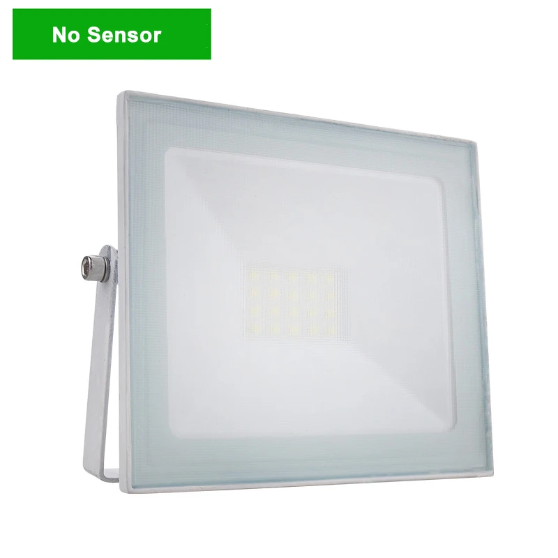 10W 30W 50W 220/110V Светодиодный индукционный прожектор светильник Светоотражающие потолочные светильник Водонепроницаемый IP65 Точечный светильник Настенный светильник на открытом воздухе светильник Инж - Испускаемый цвет: No Sensor