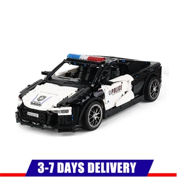 

New 1880 PCS DK2103 Technic Series Racing Car R8 V10 Second Generation Model Building Blocks Bricks Birthday Gifts for Kids Toys