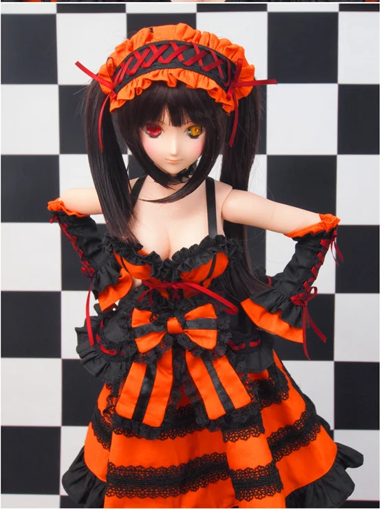 Токисаки Куруми карнавальный костюм одежда платье для BJD/SD/DD кукла