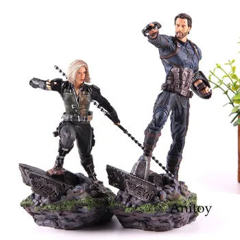 

Movie Marvel Avengers Action Figure Captain America / Black Window Infinity War PVC Collection Model Toy