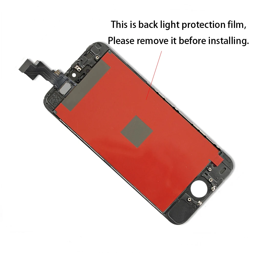 ЖК-дисплей Pantalla для iPhone 5S, 5, 5c, SE, 6, 3D сенсорный стеклянный дисплей, ЖК-модуль, дигитайзер, сменный экран для iPhone 5S, без битых пикселей