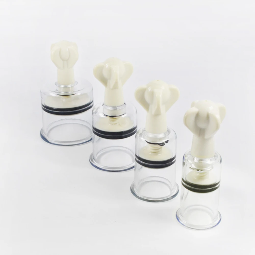 Nipple Sex Toys 4 Style Nipple Sucker Breast Enlarger Bdsm Bondage Erotic Product G Spot Clit Stimulator Nipple Vacuum Pump SM for Women