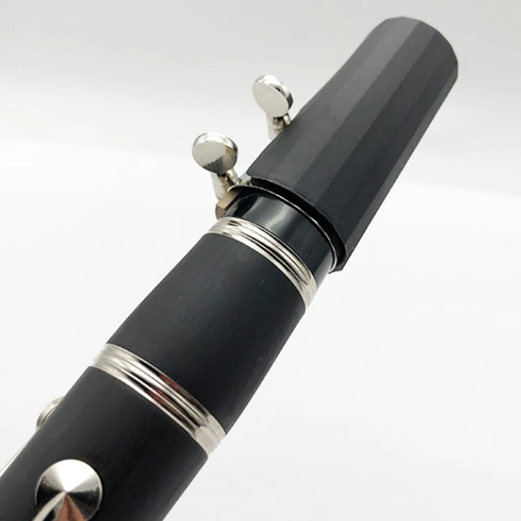 Eb Clarinet Mouthpiece Cap and Nickel-plated Copper Ligature
