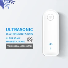 

Ultrasonic Mite Remover Quiet Mite Pest Removal Device Sterilization Anti Bed Wireless Mite Killer Household US EU No Radiation