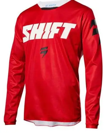 Розовый Майка для мотокросса, для бездорожья, MTB, motocicleta cuesta abajo de secado rasido MX Mtb camisa hombre Cruz max Jersey - Цвет: Розовый