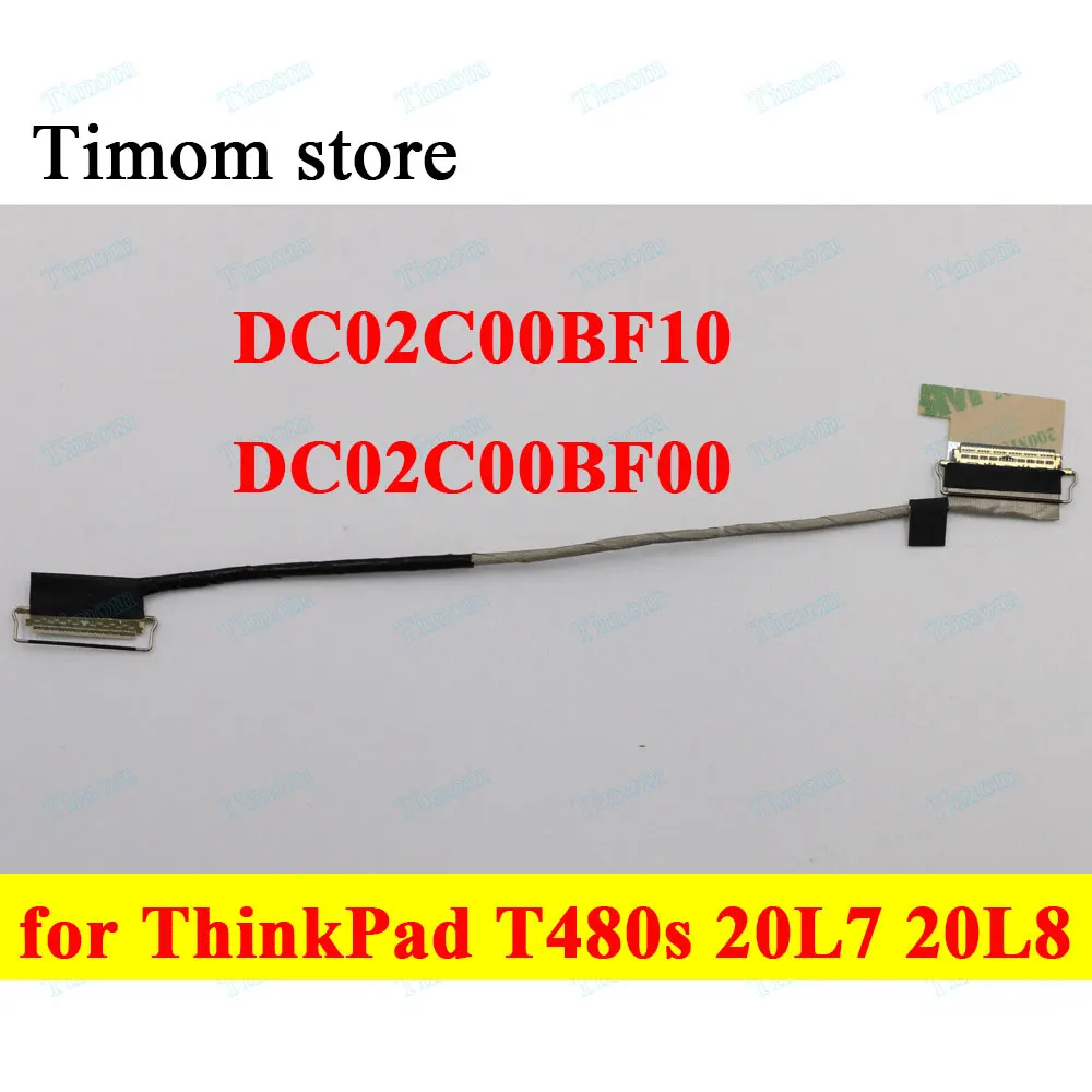 

DC02C00BF10 DC02C00BF00 ноутбук 30-контактный EDP ЖК-кабель FRU 01EN999 01YN993 100% оригинальный кабель для Lenovo ThinkPad T480s 20L7 20L8