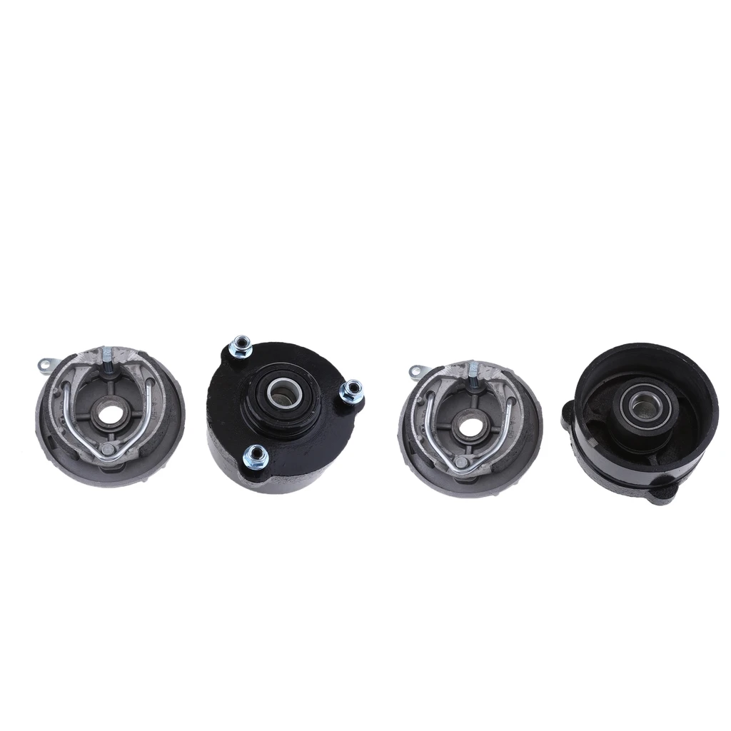 2 x 3 Stud Drum Brake Housing Wheel Hub + Shoes for 110/125cc ATV