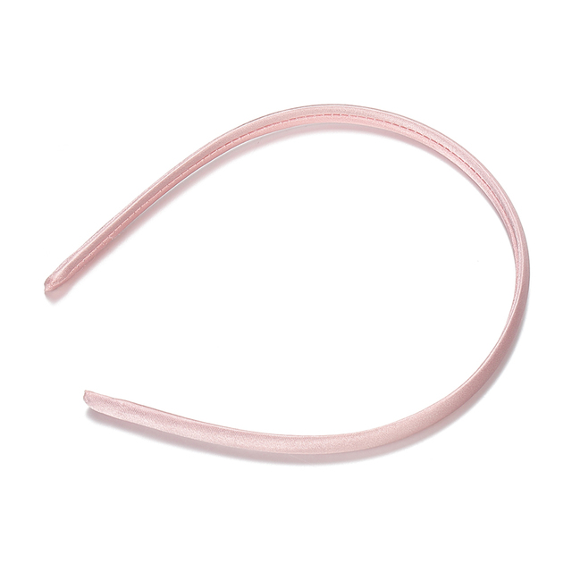 9mm Solid Satin Headband Base Hair Hoop Bands For DIY Kids Girls Hair Jewelry Making Bow Headwear Head Hoop Accessories