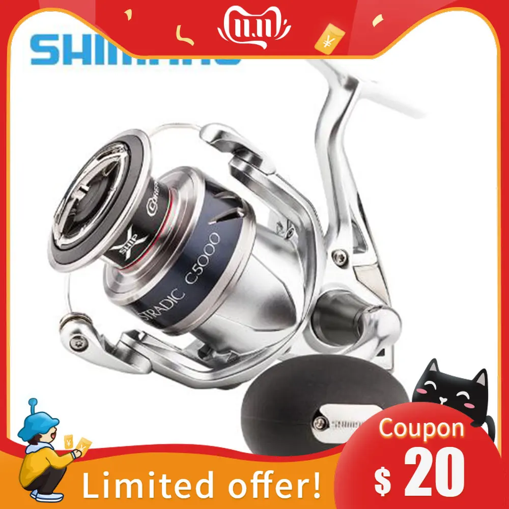 

Fishing Reel Spinning 100% Japan Shimano Stradic FK 1000HG 2500HG C3000HG 4000XG C5000XGFK Saltwater 6+1BB