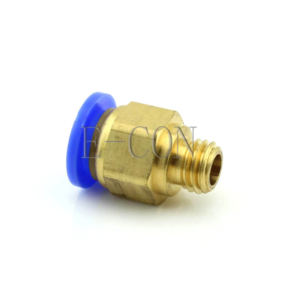 Conector T neumático Tubo de Aire Accesorios de liberación rápida 8 mm de diámetro 12 un.