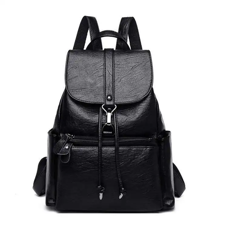 Винтажные кожаные рюкзаки, Женская дорожная сумка через плечо, Mochilas, женский рюкзак, Большой Вместительный рюкзак для девочек, Новинка