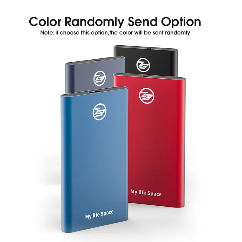 KingSpec – disque dur Externe Portable ssd de Type C, usb 3.1, avec capacité de 120 go, 240 go, 480 go, 1 to, pour ordinateur de bureau, pc Portable