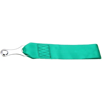 

Hot Universal High Strength Racing Tow Strap Vehicle Auto Racing Recovery Hook Tow Towing Strap Rope Green