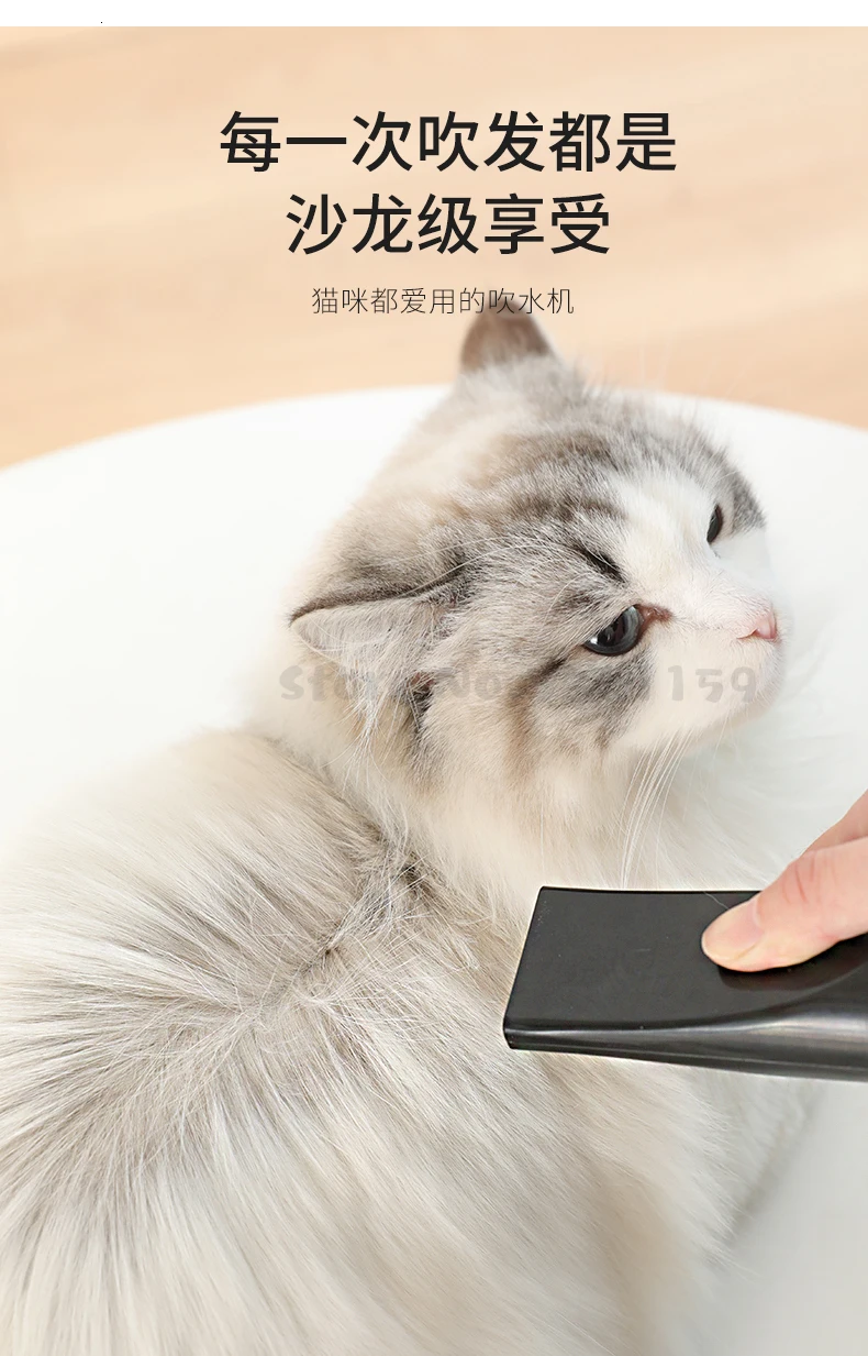 Собака Купание сухой артефакт Pet фен для кошек фен для волос большая собака Бесшумная машина для выдувания воды дома
