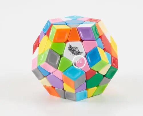 Cyclone Boy MuGua 3x3x3 Megaminx ультра-гладкая скручивающаяся головоломка волшебный кубический Интеллект игрушка в подарок Stickerless обучающая игрушка