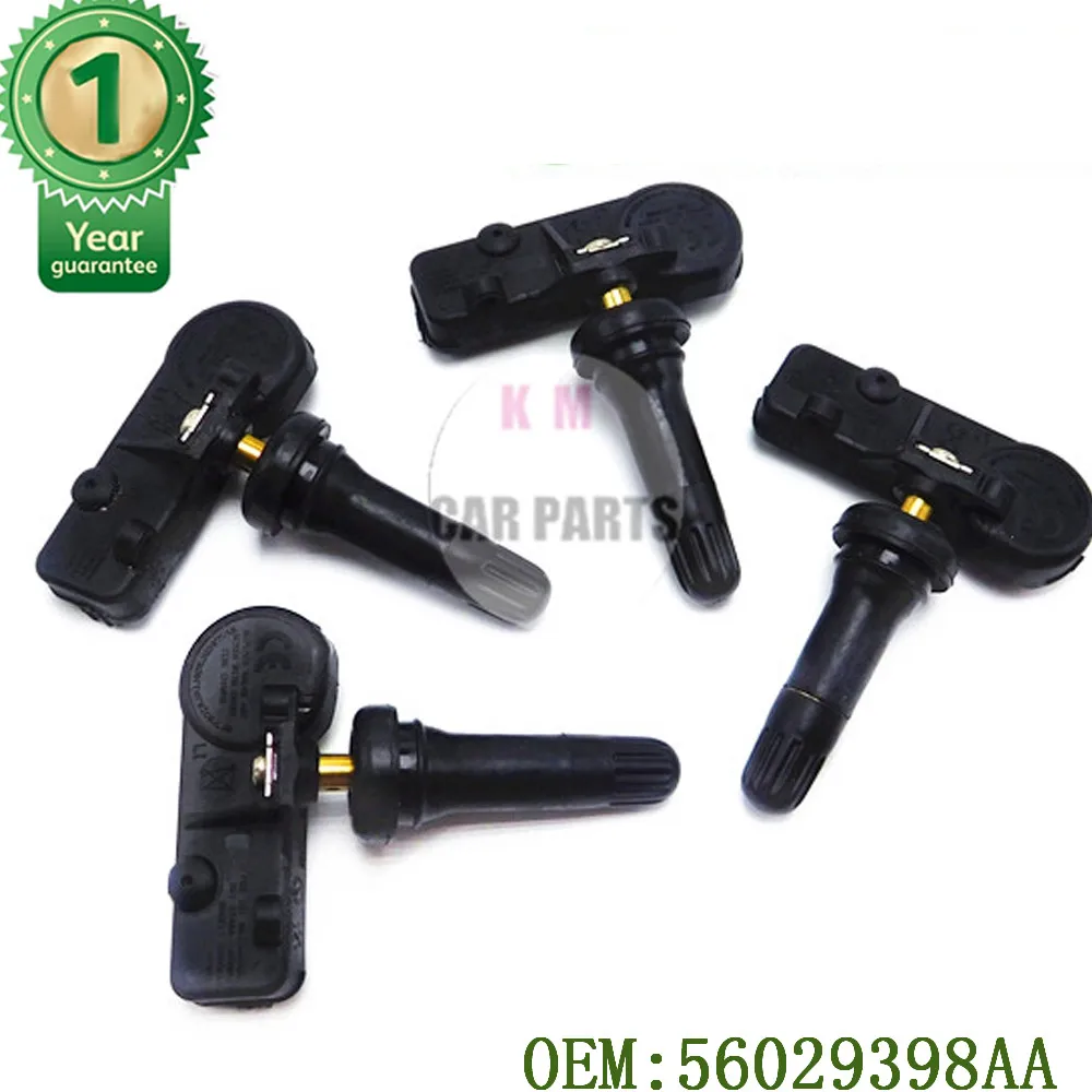 Set 4pcs 56029398aa 56029398ab Tpms Sensor Tire Pressure Sensors For