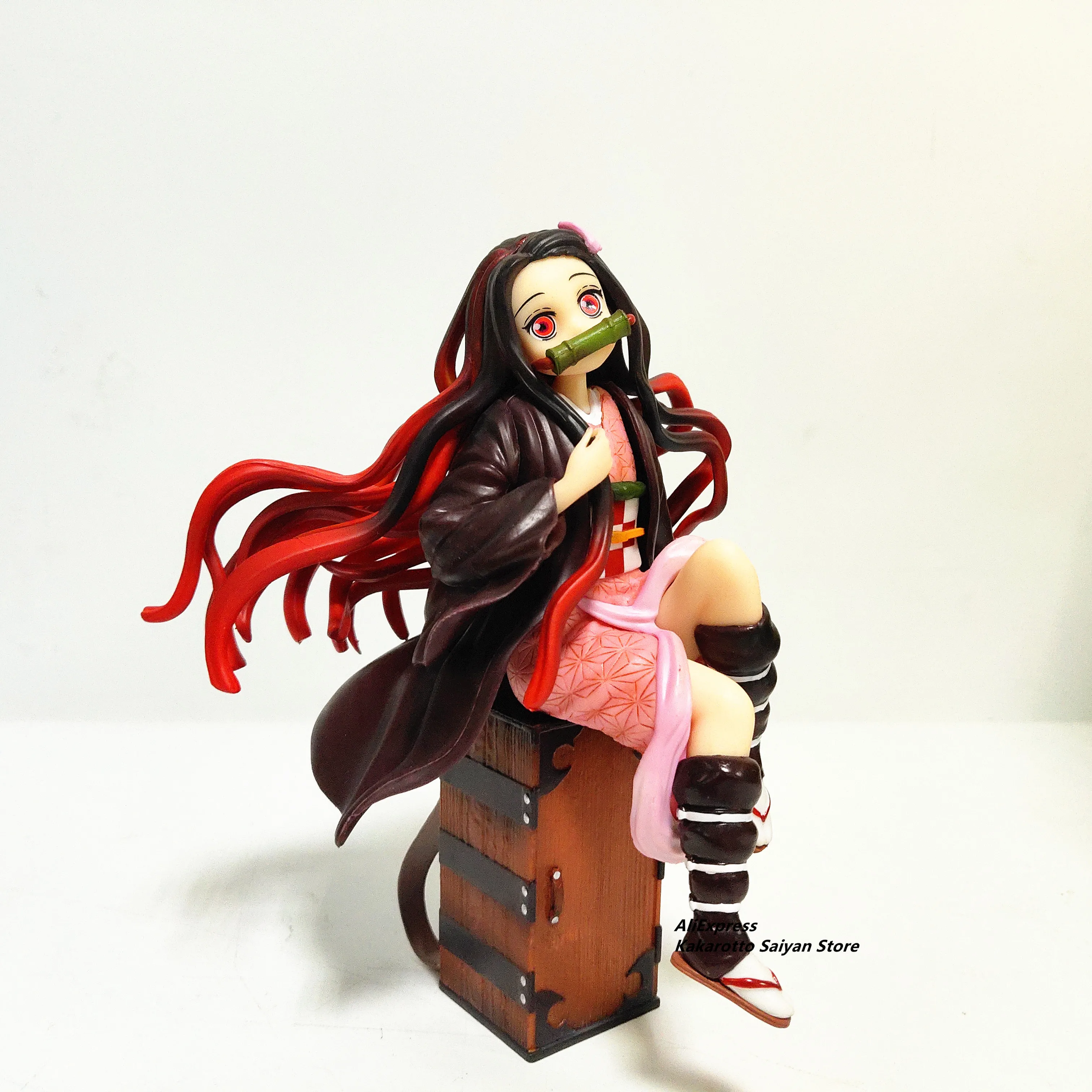 Kimetsu no Yaiba Nezuko Tanjirou Zenitsu фигурка 1/8 ПВХ модель игрушки Demon Slayer Аниме Дракон изменения фигурка игрушки