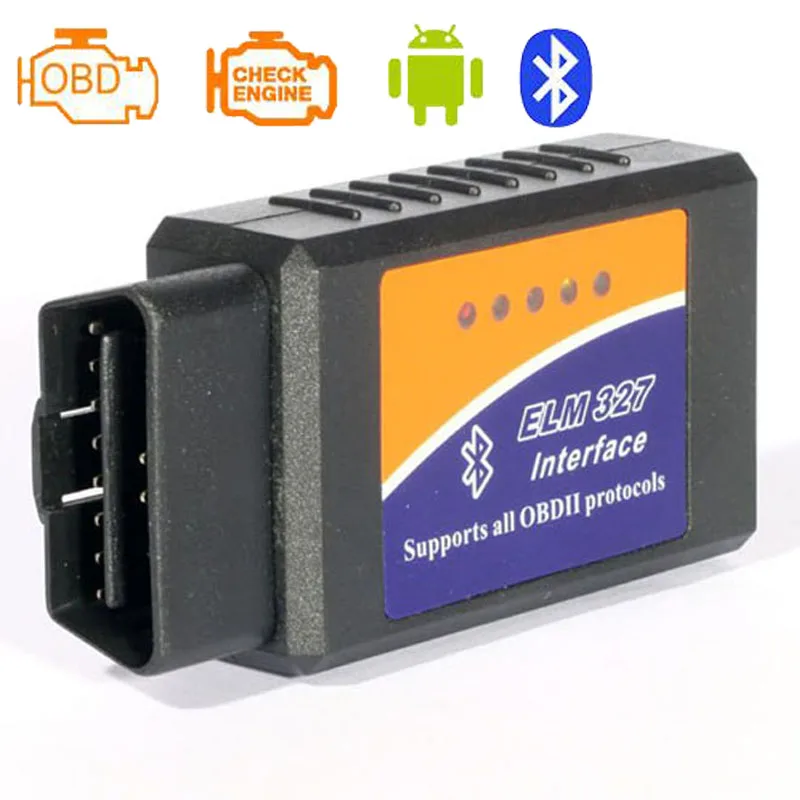2019 ELM 327 V 2.1 BT adapter Works On Android Torque Elm327 Bluetooth V2.1 Interface OBD2 / OBD II Auto Car Diagnostic-Scanner-1