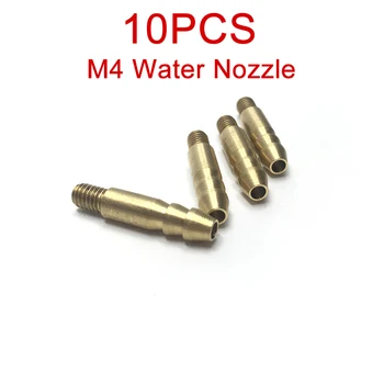 

10PCS M4 Inlet Outlet Water Nozzle ESC Motor Lengthen Water-cooled Nipples Faucet Parts for RC Electric Boat 3x5/4x7mm Pipe