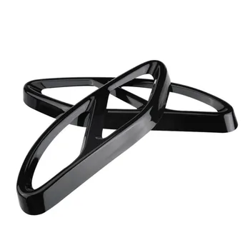 

Car Exhaust Pipe 1 Pair Black Cover For Mercedes benz C-Class w205 Coupe 2015-2017 Portable