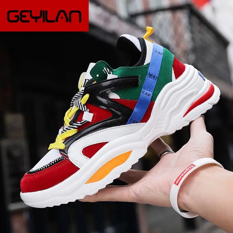 

Autumn Vintage Sneakers Men Harajuku Breathable Sneaker Mesh Casual Shoes Men Comfortable Fashion Tenis Masculino Adulto Sneaker
