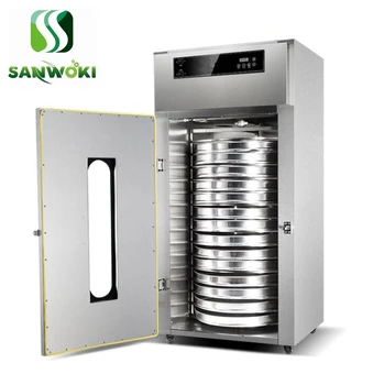 

15 layers Rotary dried fruit machine dehydrator pitaya lemon dryer pineapple dehydrating machine Air Drying Machine