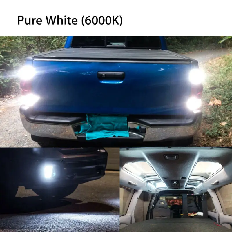 20x автомобиля 6000 К белый свет 12V светодиодный Реверсивный интерьер светильник лампы основного хода набор индикаторов