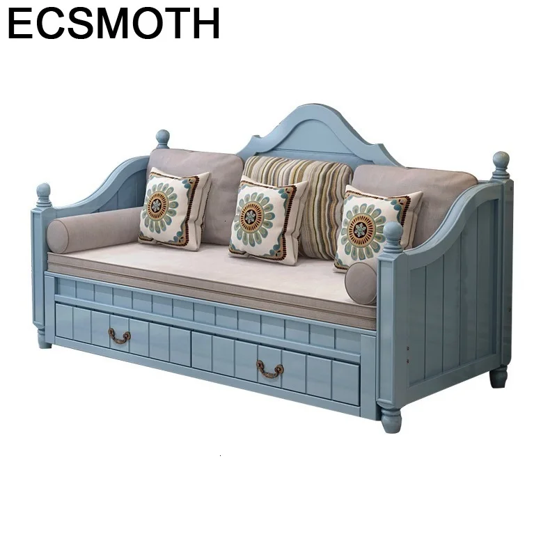 

Mobili Cama Plegable Puff Asiento Futon Copridivano Sillon Wooden Retro Set Living Room Mobilya Furniture Mueble Sofa Bed