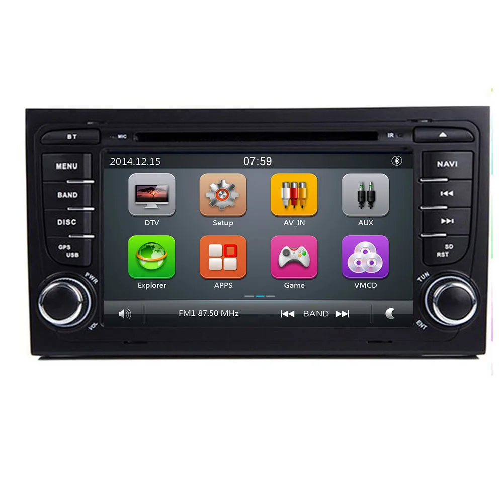 Автомобильный GPS плеер 7 дюймов для Audi A4 B6 B7 S4 RS4 SEAT Exeo dvd с радио IPS экраном Wi Fi BT CARPLAY