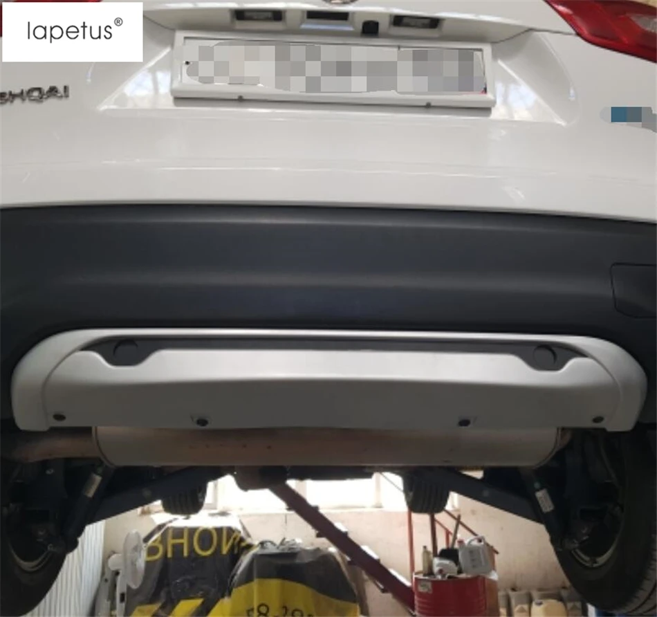 Аксессуары Lapetus для Nissan Qashqai J11 2014 2016 Передняя и задняя пластины бампер